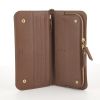 Louis Vuitton wallet in monogram canvas and brown leather - Detail D2 thumbnail