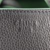 Bolso de mano Celine Phantom en cuero negro y junco verde - Detail D3 thumbnail