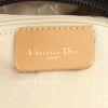 Dior Lady Dior handbag in dark brown canvas cannage - Detail D4 thumbnail