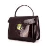 Louis Vuitton handbag in plum monogram patent leather - 00pp thumbnail