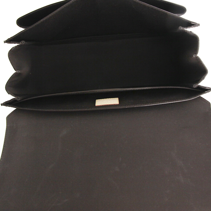 Borsa Louis Vuitton in pelle verniciata monogram plum - Detail D2