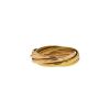 Cartier Trinity Semainier 1970's ring in yellow gold,  pink gold and white gold - 00pp thumbnail