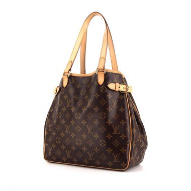 Borsa Louis Vuitton Batignolles in tela monogram e pelle naturale