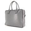 Fendi briefcase in black and white leather - 00pp thumbnail