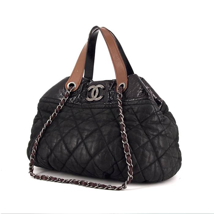 Portobello leather handbag Chanel Brown in Leather - 23373248