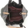 Shopping bag Chanel Portobello in pelle trapuntata nera marrone e bordeaux - Detail D3 thumbnail