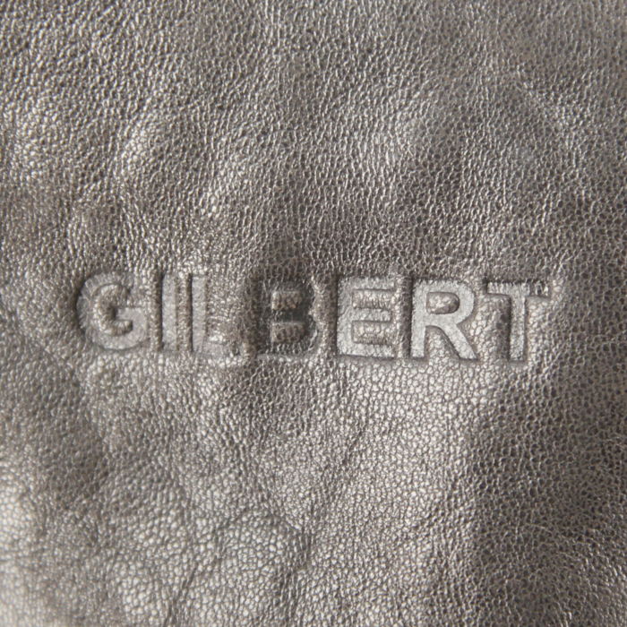 Sac bandoulière Jerome Dreyfuss en cuir marron - Detail D4