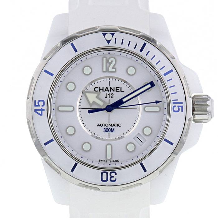 Second Hand Lady's Chanel J12 Watch - White