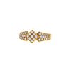 Bague époque années 90 Dior en or jaune et diamants - 00pp thumbnail