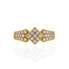 Dior 1990's ring in yellow gold and diamonds - 360 thumbnail