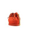 Sonia Rykiel shopping bag in orange grained leather - 00pp thumbnail