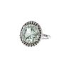 Mauboussin Vraiment Toi ring in white gold and diamonds and in quartz - 00pp thumbnail