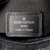 Louis Vuitton Boulogne handbag in black satin and black leather - Detail D3 thumbnail
