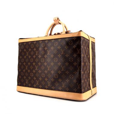 Bolsa de viaje Louis Vuitton Cruiser en lona Monogram y cuero natural