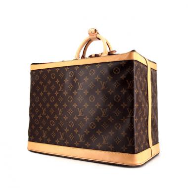 At Auction: Louis Vuitton, Louis Vuitton, sac de voyage Toile enduite  monogrammée et cuir naturel, dou