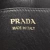 Prada Esplanade shoulder bag in black leather saffiano - Detail D3 thumbnail