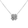 Van Cleef & Arpels Cosmos medium model necklace in white gold and diamonds - 00pp thumbnail
