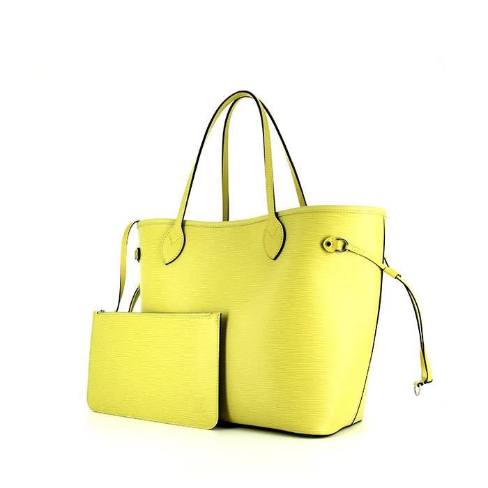 Louis Vuitton Yellow Epi Leather Neverfull MM Tote Bag Louis Vuitton