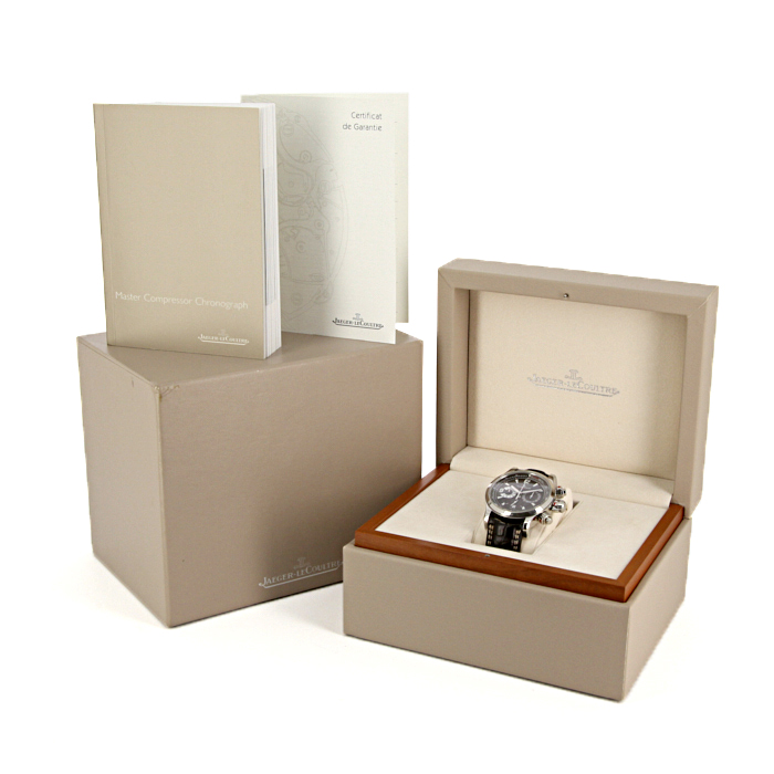 Jaeger Lecoultre Master Compressor-Chronograph watch in stainless steel Circa  2000