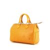 Bolso de mano Louis Vuitton Speedy 25 cm en cuero Epi amarillo - 00pp thumbnail