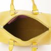 Louis Vuitton Speedy 25 cm handbag in yellow epi leather - Detail D2 thumbnail