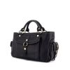 Celine Boogie handbag in black grained leather - 00pp thumbnail