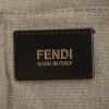 Fendi 2Bag handbag in beige and red grained leather - Detail D3 thumbnail