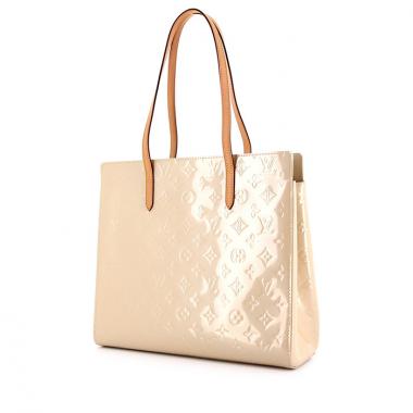 Louis Vuitton Catalina shopping bag in beige monogram patent leather