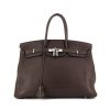 Hermes Birkin 35 cm handbag in brown togo leather - 360 thumbnail