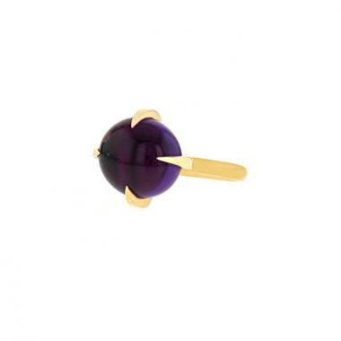 Anello Pomellato Veleno in oro rosa e ametista