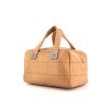 Bolso de mano Chanel Petit Shopping en cuero granulado acolchado beige - 00pp thumbnail