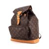 Louis Vuitton backpack in monogram canvas and natural leather - 00pp thumbnail