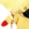 Borsa a tracolla Chanel Boy in pelle dorata - Detail D5 thumbnail