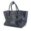 Prada handbag in navy blue leather - 00pp thumbnail