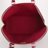 Bolso de mano Louis Vuitton Alma modelo grande en charol Monogram rojo Indien - Detail D2 thumbnail