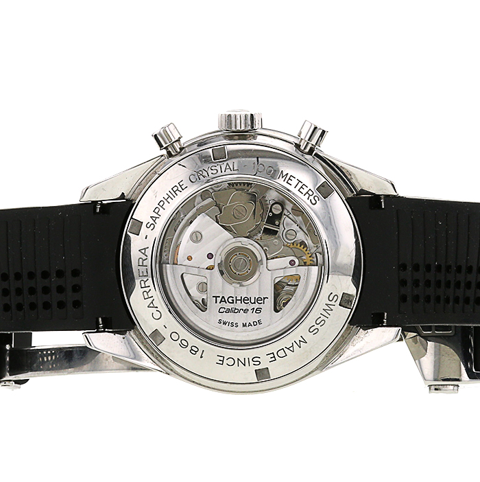 TAG Heuer Carrera Automatic Chronograph Tachymeter watch in stainless steel Ref : CV2014-2 Circa 2000