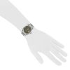 Montre Rolex Oyster Perpetual Date en acier Ref :  1500 Vers  1979 - Detail D1 thumbnail