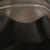 Bolso de mano Tod's en cuero granulado marrón y piel marrón - Detail D4 thumbnail