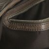 Bolso de mano Tod's en cuero granulado marrón y piel marrón - Detail D5 thumbnail