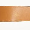 Hermes Médor belt in gold epsom leather - Detail D2 thumbnail