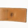 Hermes Médor belt in gold epsom leather - Detail D3 thumbnail
