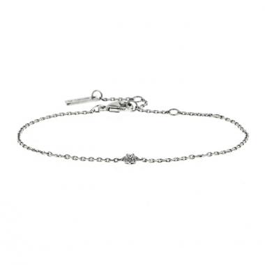Bracelet Messika Mini Joy en or blanc et diamants