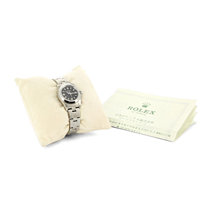 Orologio Rolex Lady Oyster Perpetual in acciaio