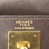 Sac à main Hermes Kelly 28 cm en cuir box marron - Detail D3 thumbnail