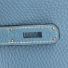 Hermes Birkin 35 cm handbag in blue jean togo leather - Detail D4 thumbnail