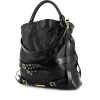 Shopping bag Burberry in pelle nera - 00pp thumbnail