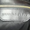 Burberry shopping bag in black leather - Detail D4 thumbnail