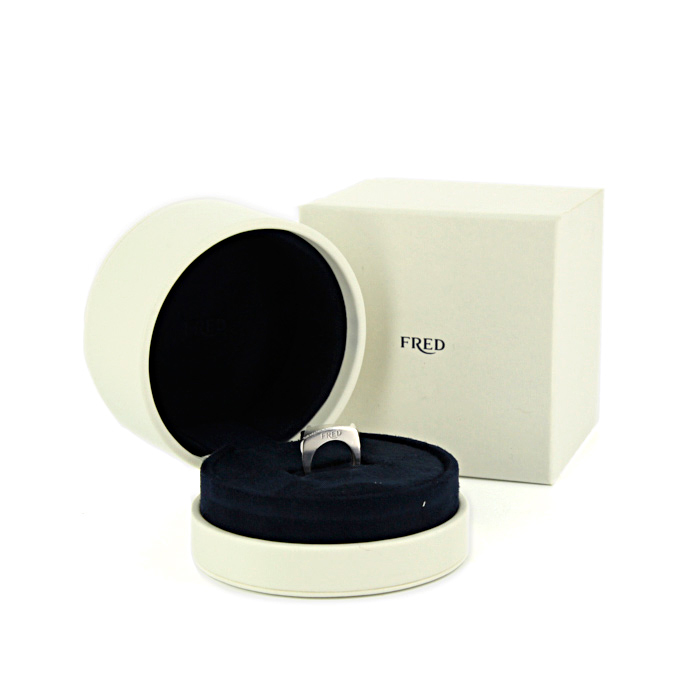 Fred Success Skinny ring in white gold and diamonds - Detail D2