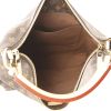 Louis Vuitton Sully medium model handbag in brown monogram canvas and natural leather - Detail D2 thumbnail