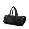 Jerome Dreyfuss Diego handbag in black leather and black canvas - 00pp thumbnail